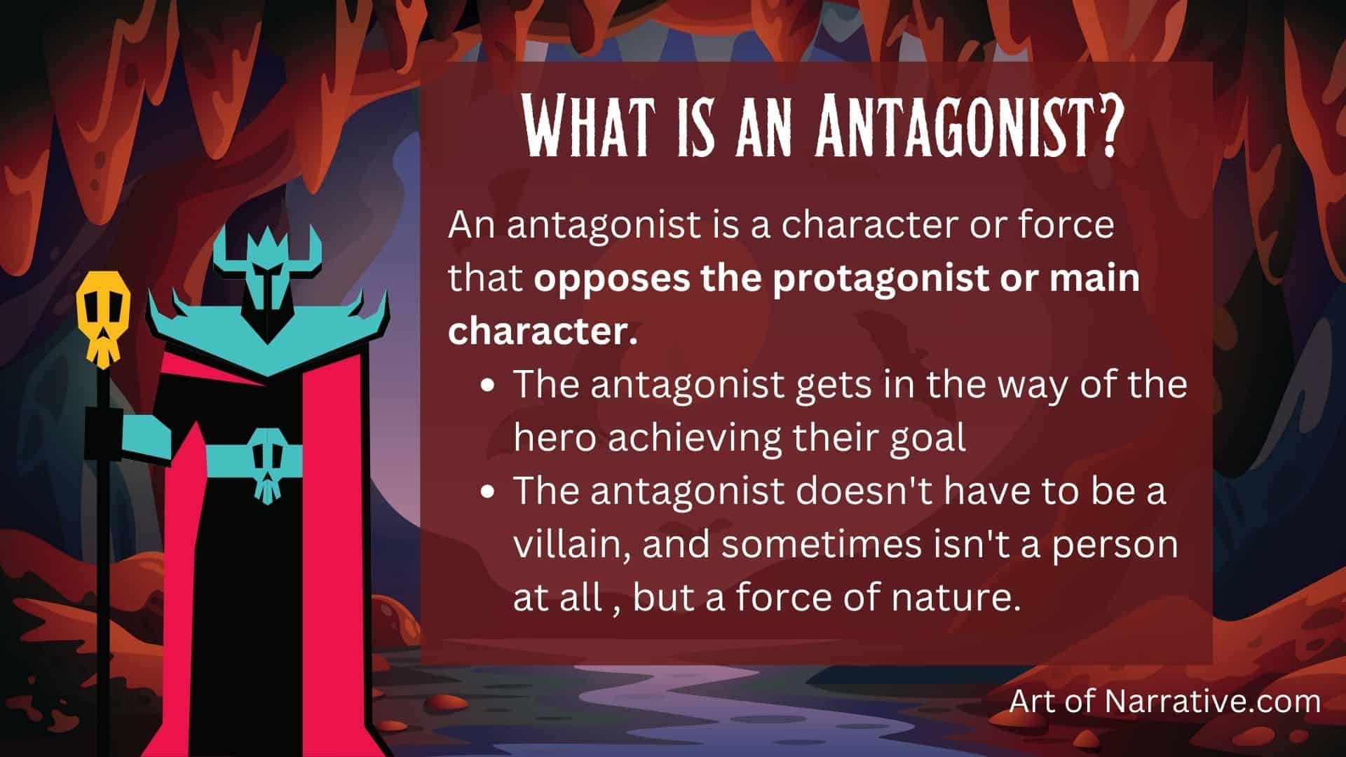 What Is The Antagonist In A Story? - The Art Of Narrative